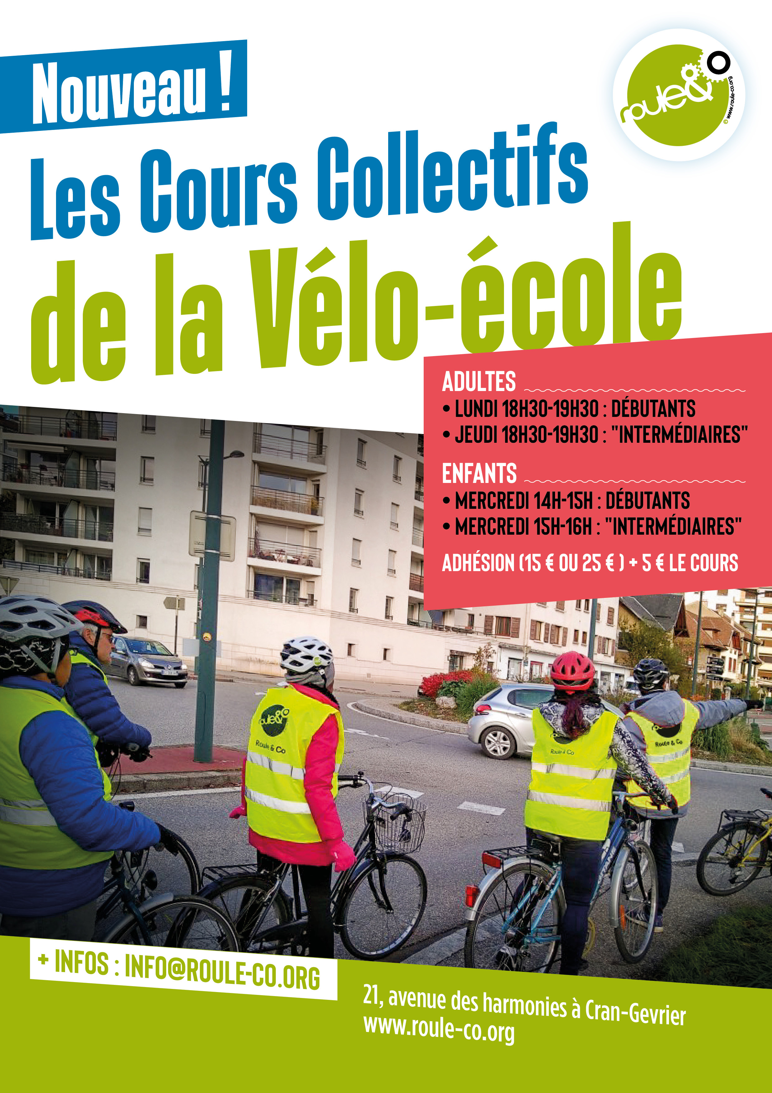 Affiche Cours collectifs