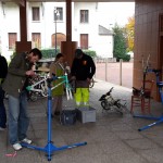 Démontage des vélos